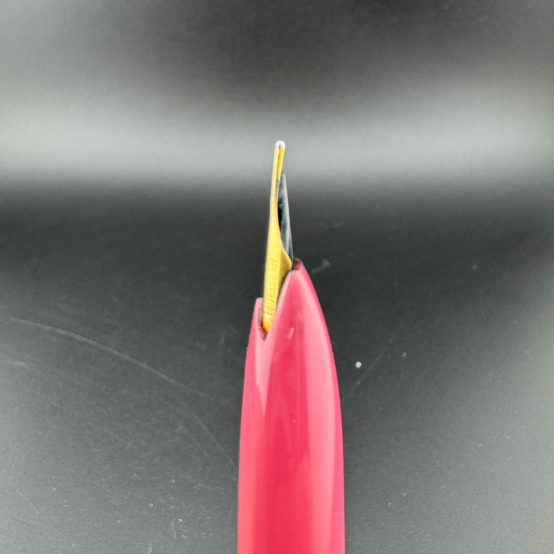 Platinum Silver & Purple Pocket Fountain Pen 18K Gold Fine Nib