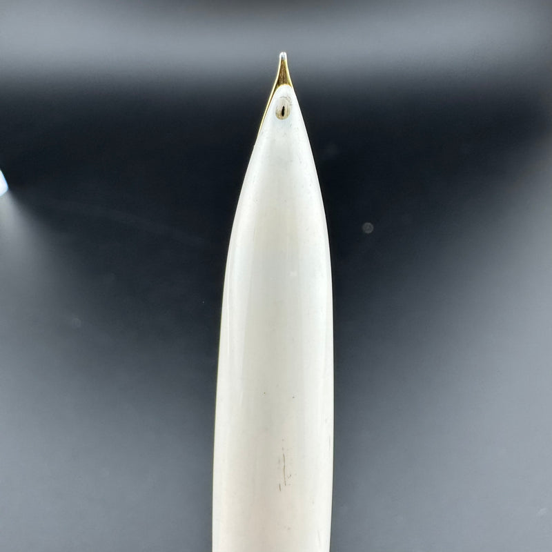 Pilot Lady Silver & Gold Fountain Pen 18K Gold Fine Nib