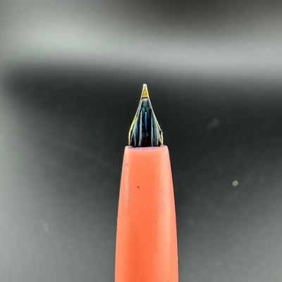 Platinum Pink & Silver Pocket Fountain Pen 18K Gold Fine Nib