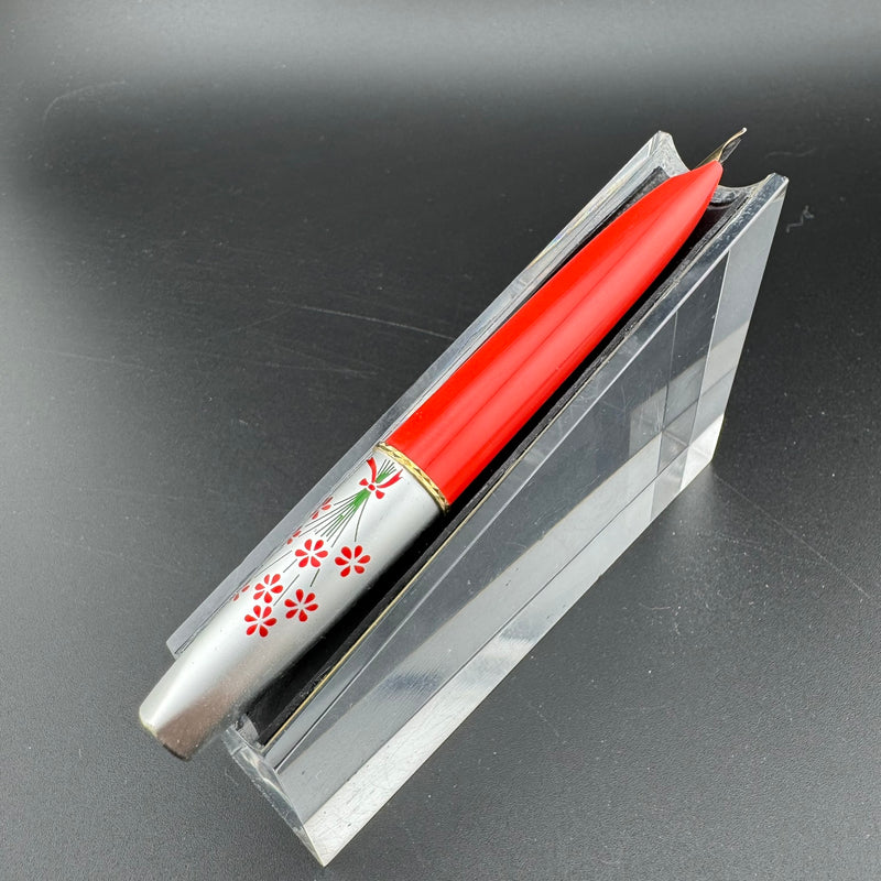 Platinum Floral Series Posies Pocket Fountain Pen 14K Gold Fine Nib