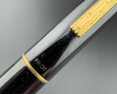 Pilot Deluxe D-1600RS-B Fountain Pen 14K Gold Fine Nib Jun 1980