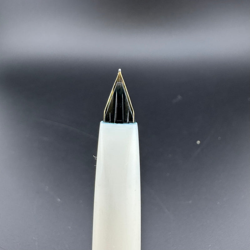 Platinum Floral Butterfly Pocket Fountain Pen 14K Gold Fine Nib