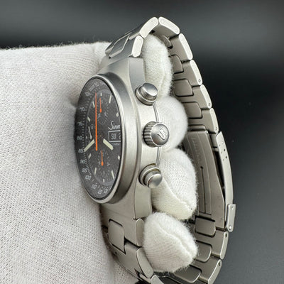 Sinn REF 144.M.SA Men's Automatic Chronograph Watch w/Box & Card