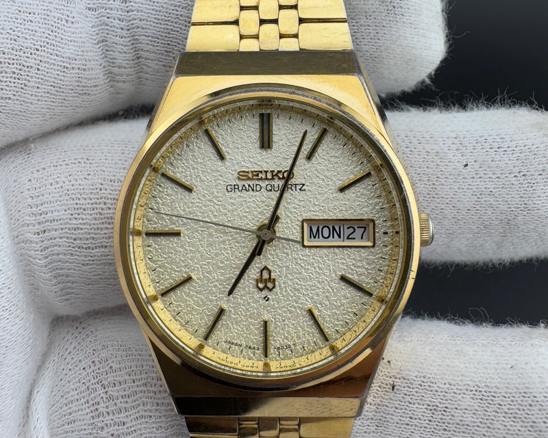 Seiko Grand Quartz 48GQ Ref. 4843-8100 Gold Plated Men&