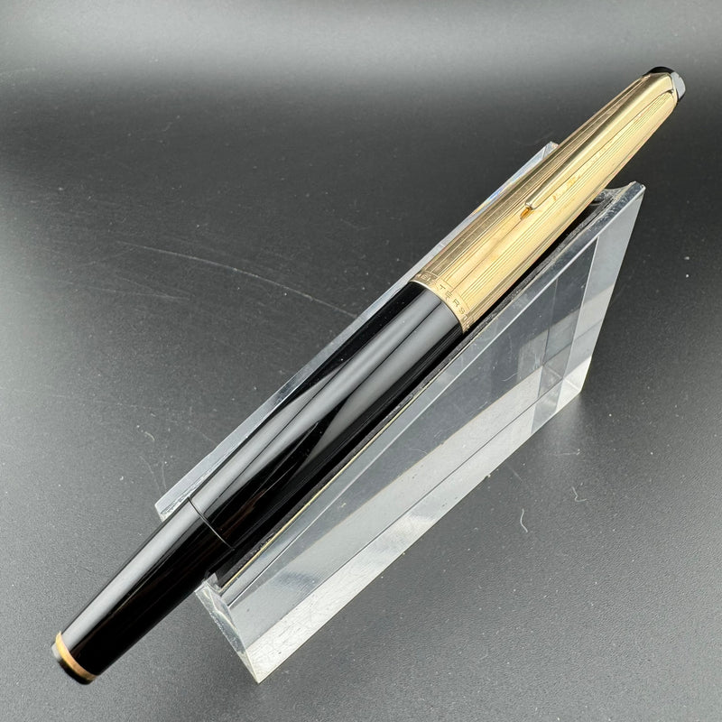Montblanc Meisterstück No. 72 Fountain Pen 18C Gold Broad Nib Serviced
