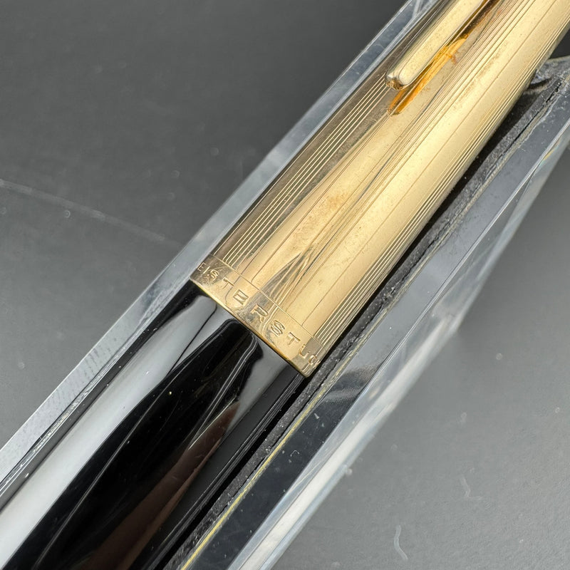 Montblanc Meisterstück No. 72 Fountain Pen 18C Gold Broad Nib Serviced