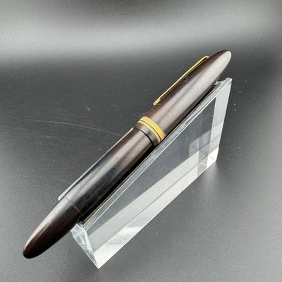 An-Esu S.S.S. Ebonite Eyedropper Fountain Pen Steel Fine Nib Unrestored