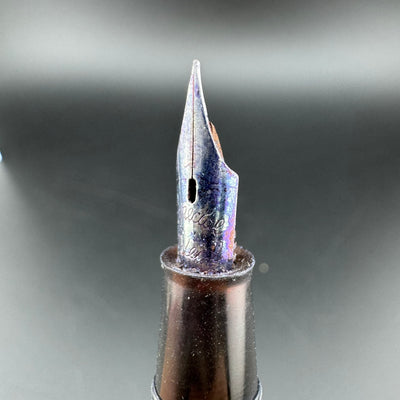 Newman Special Celluloid Lever Filler Fountain Pen Steel EF Nib Unrestored