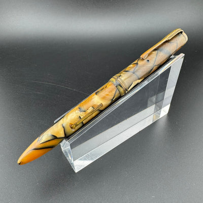 Newman Special Celluloid Lever Filler Fountain Pen Steel EF Nib Unrestored