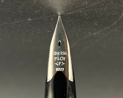 Pilot Elite Checkered Pocket Pen 18K Gold, Fine nib