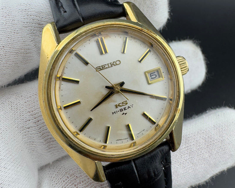 King Seiko 45KS Hi-Beat 36,000 Watch Daini Seikosha Men&