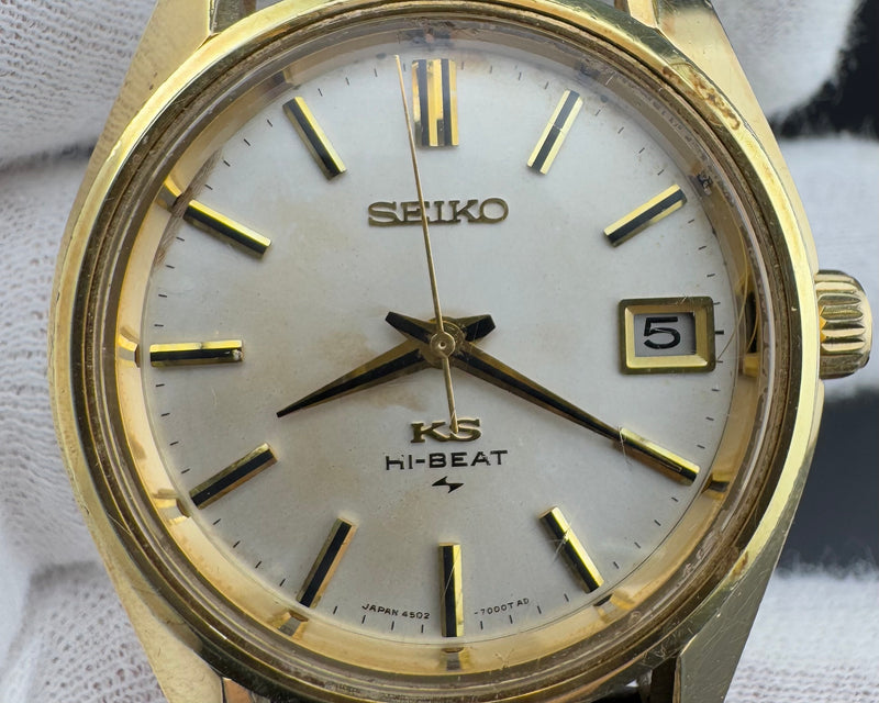 King Seiko 45KS Hi-Beat 36,000 Watch Daini Seikosha Men&