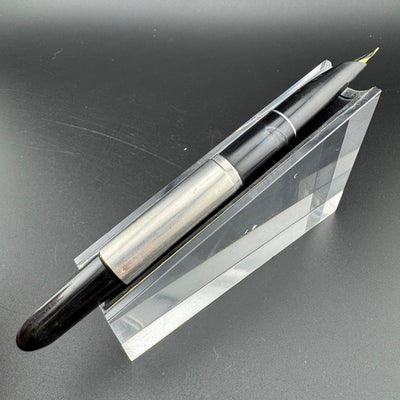 Pilot Steel & Resin Short-Long Telescoping Pocket Fountain Pen 14K Gold Fine Nib