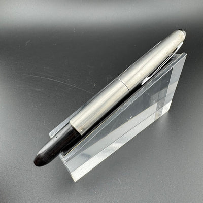 Pilot Steel & Resin Short-Long Telescoping Pocket Fountain Pen 14K Gold Fine Nib