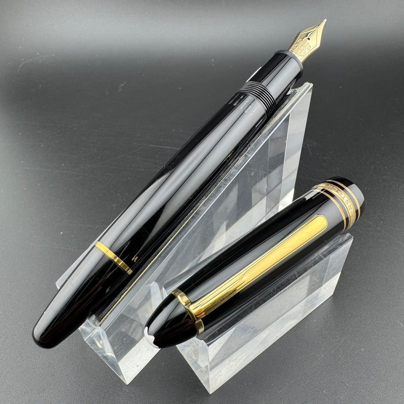 Montblanc Meisterstück No. 146 Fountain Pen 14K Gold Extra-Fine Nib Serviced