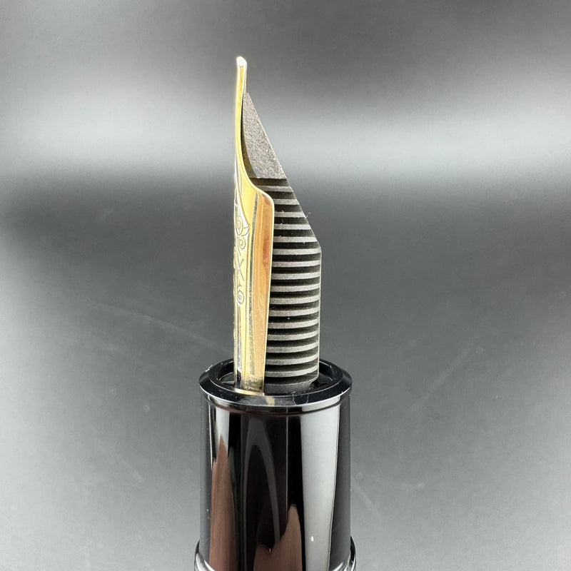 Montblanc Meisterstück No. 149 Fountain Pen 14C Gold Fine Nib Serviced w/Box