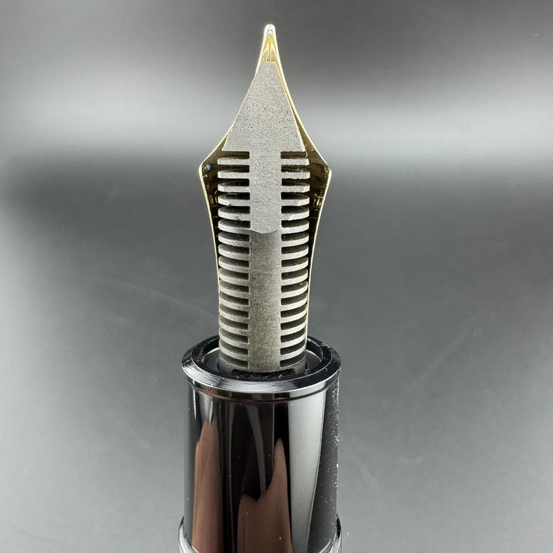 Montblanc Meisterstück No. 149 Fountain Pen 14C Gold Fine Nib Serviced w/Box