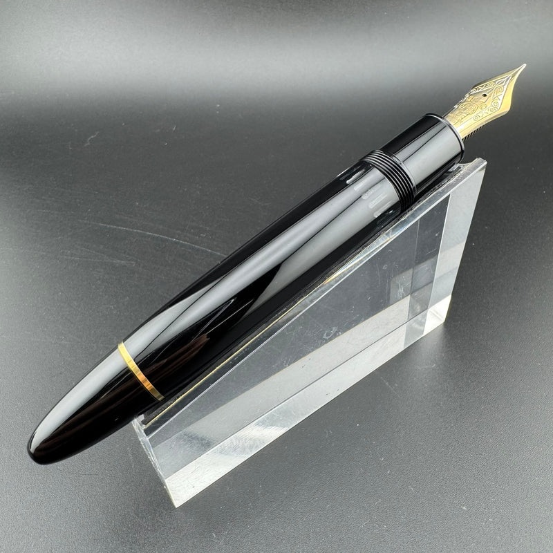 Montblanc Meisterstück No. 149 Fountain Pen 14C Gold Fine Nib Serviced w/Box