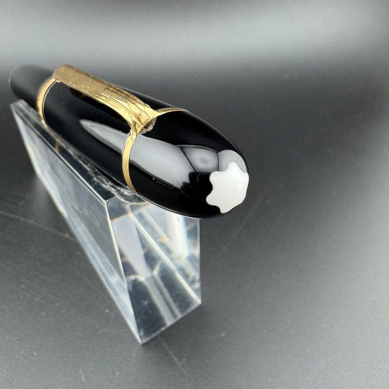 Montblanc Meisterstück No. 149 Fountain Pen 14C Gold Fine Nib Serviced w/Box