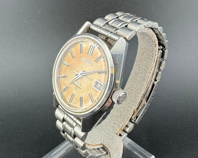 King Seiko 45KS Hi-Beat 36,000 Watch Daini Seikosha Patina Dial