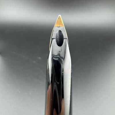 Pelikan Black Resin Cartridge Fountain Pen 14C Gold Fine Nib