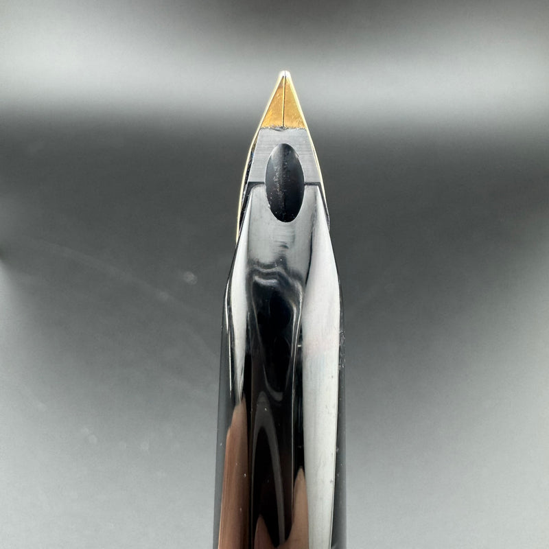 Pelikan Black Resin Cartridge Fountain Pen 14C Gold Fine Nib