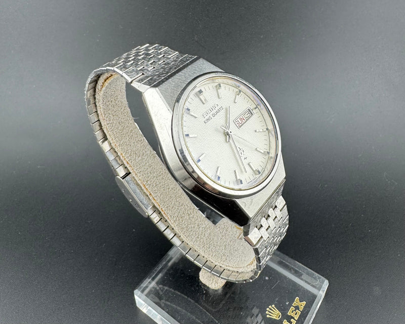 Seiko King Quartz Frosted 0853-8021 Men&