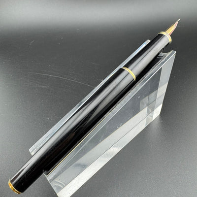 Pilot Black Resin Fountain Pen 14K Gold Fine Nib 10-81