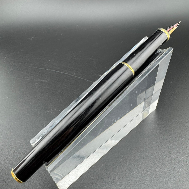 Pilot Black Resin Fountain Pen 14K Gold Fine Nib 10-81