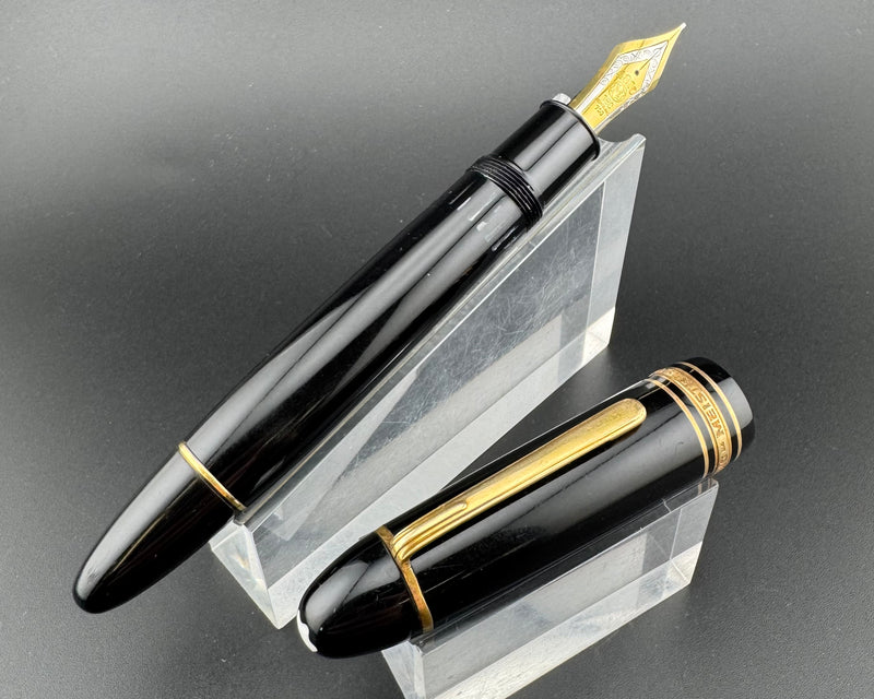 Montblanc Meisterstück No. 149 Fountain Pen 18C Gold Fine Nib Two-Groove Feed