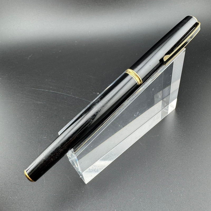 Sailor Black Fountain Pen 14K Swiss Bank Gold Fine Nib 1-71