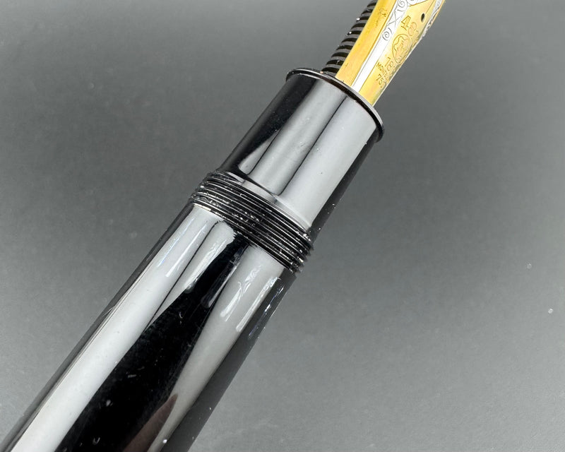 Montblanc Meisterstück No. 149 Fountain Pen 18C Gold Fine Nib Two-Groove Feed