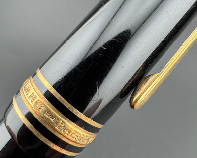 Montblanc Meisterstück No. 149 Fountain Pen 18C Gold Fine Nib Two-Groove Feed