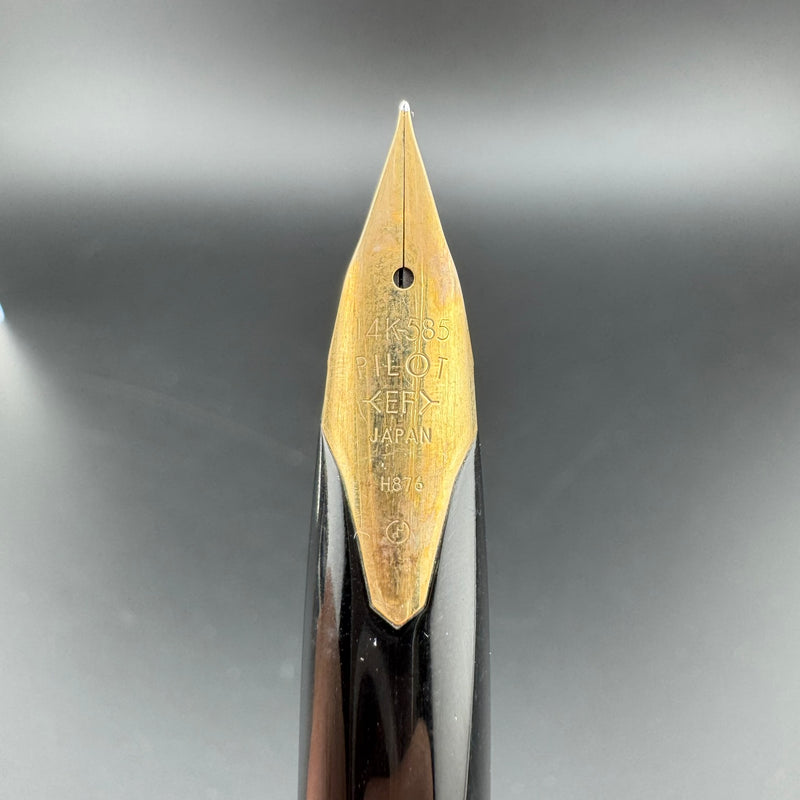 Pilot Custom Resin K-500RS Fountain Pen 14K Gold Extra-Fine Nib Aug 1976