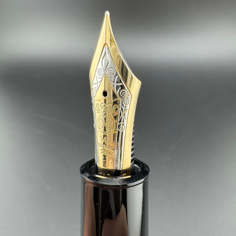 Montblanc Meisterstück No. 149 Fountain Pen 14C Tri-Color Extra-Fine Nib Serviced
