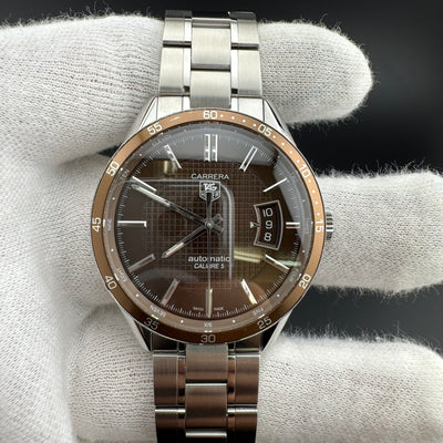 Tag Heuer Carrera Calibre 5 REF. WV21N Automatic Watch w/Box