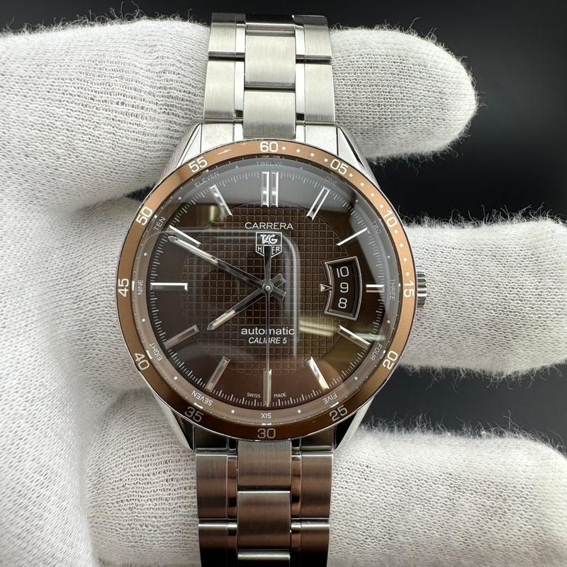 Tag Heuer Carrera Calibre 5 REF. WV21N Automatic Watch w/Box