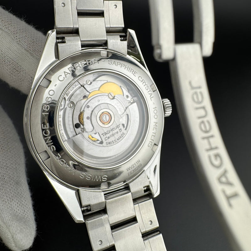 Tag Heuer Carrera Calibre 5 REF. WV21N Automatic Watch w/Box