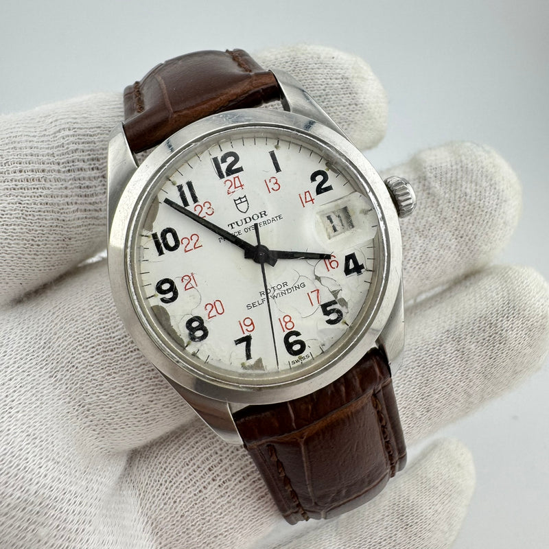 Tudor Prince Oysterdate REF 7996/0 Railroad Dial Men&