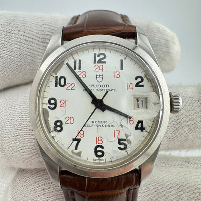 Tudor Prince Oysterdate REF 7996/0 Railroad Dial Men's Automatic Watch