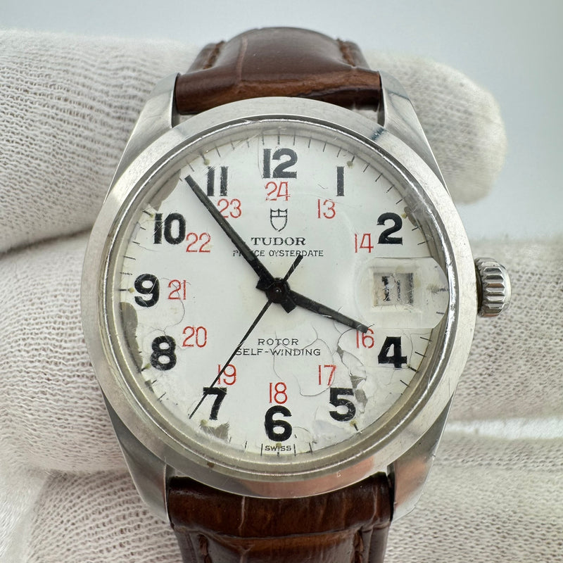 Tudor Prince Oysterdate REF 7996/0 Railroad Dial Men&