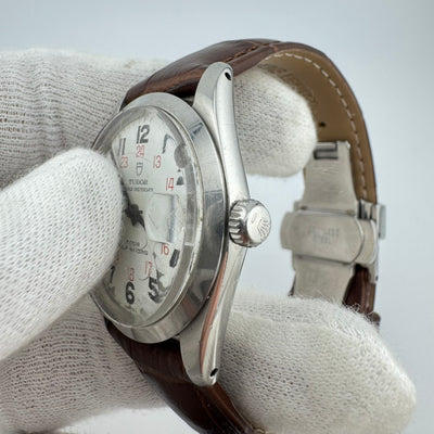 Tudor Prince Oysterdate REF 7996/0 Railroad Dial Men's Automatic Watch