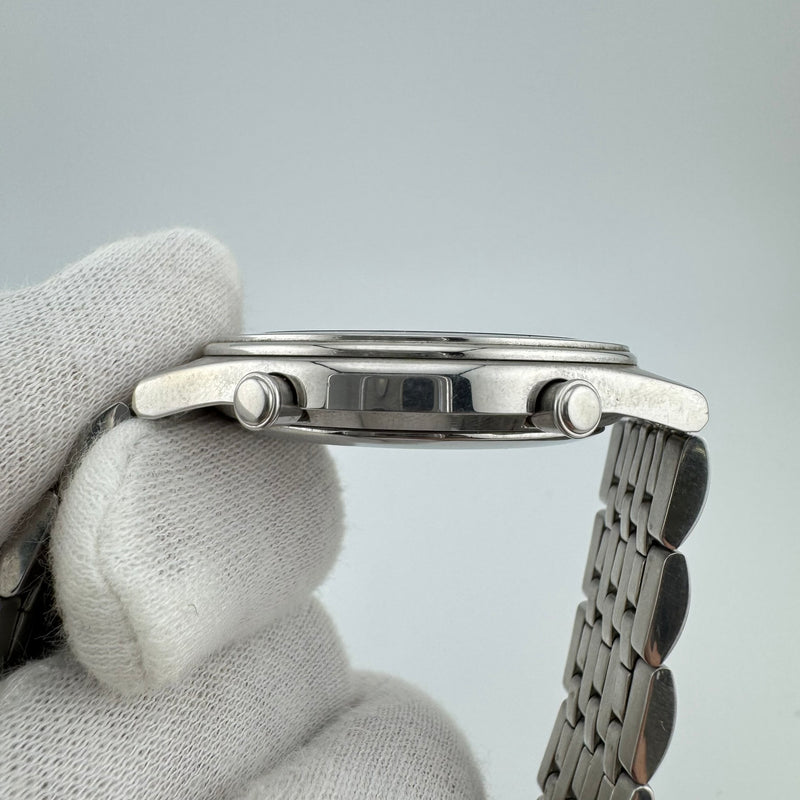 Seiko Pulse Meter REF 7T42-7A40 Quartz Chronograph Watch w/Box & Papers