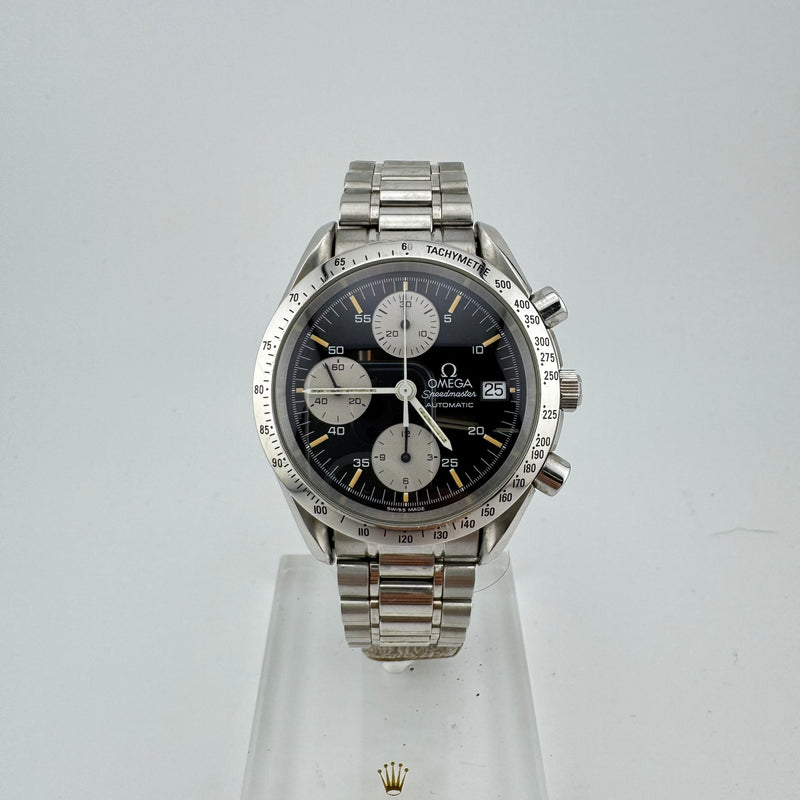 Omega Speedmaster Date REF 3511.50 Reverse Panda Chronograph Watch