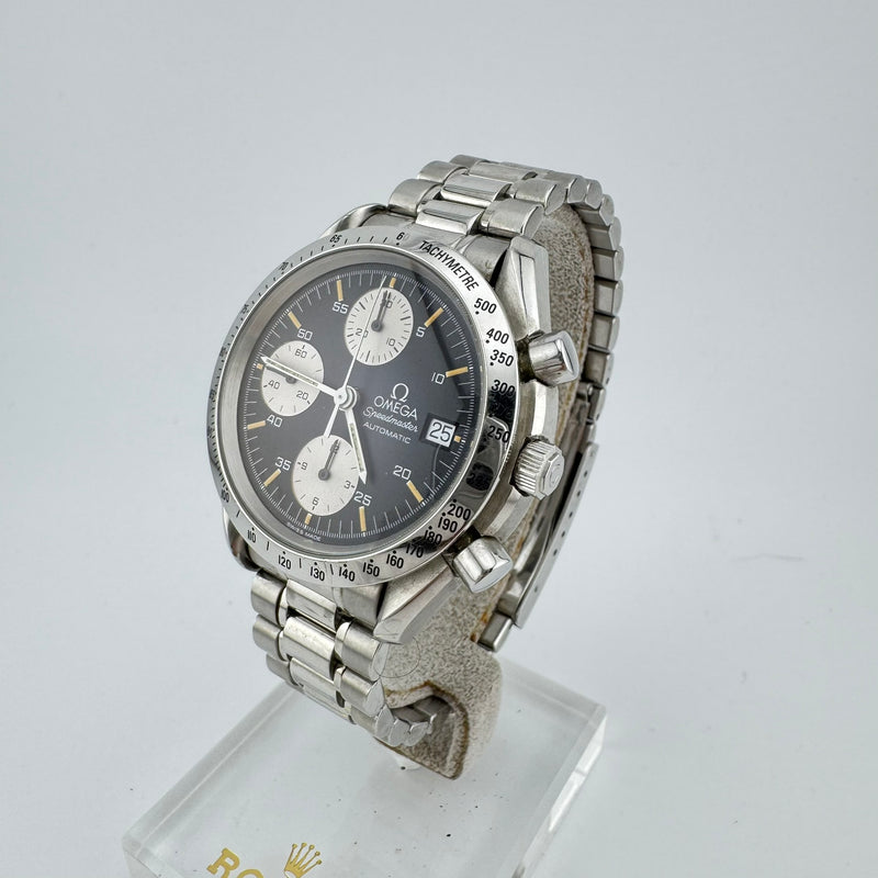 Omega Speedmaster Date REF 3511.50 Reverse Panda Chronograph Watch