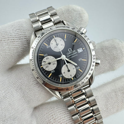 Omega Speedmaster Date REF 3511.50 Reverse Panda Chronograph Watch