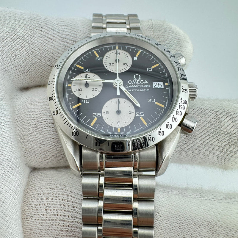Omega Speedmaster Date REF 3511.50 Reverse Panda Chronograph Watch