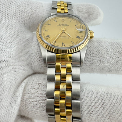 Tudor Prince Oysterdate REF 72033 Two-Tone Automatic Dress Watch