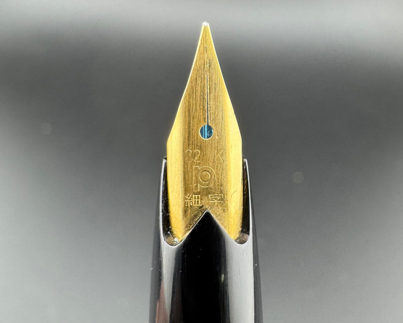 Platinum 22K Pocket Fountain Pen 22K Gold Fine Nib