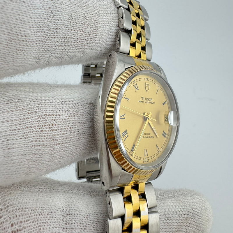 Tudor Prince Oysterdate REF 72033 Two-Tone Automatic Dress Watch